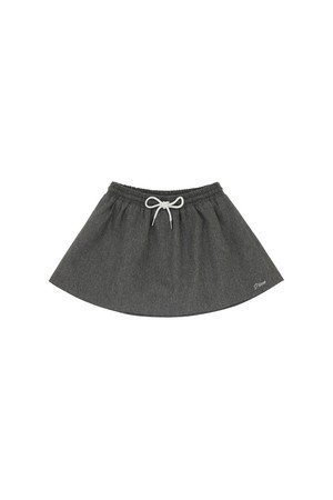 Cashmere Blend Drawstring Mini Skirt_NOCOLOR-a