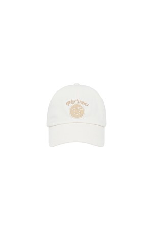 Calivee Applique Ball Cap_BEIGE-a
