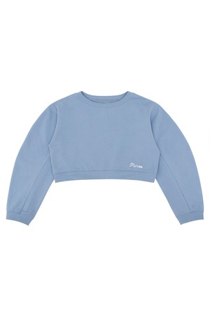 Balloon Sleeve Sweatshirt_BLUE-a