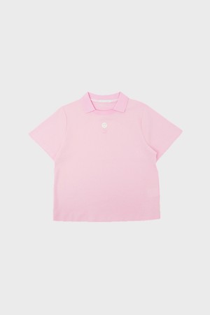 Piv'vee Club Round neck PK Shirt_PINK-a