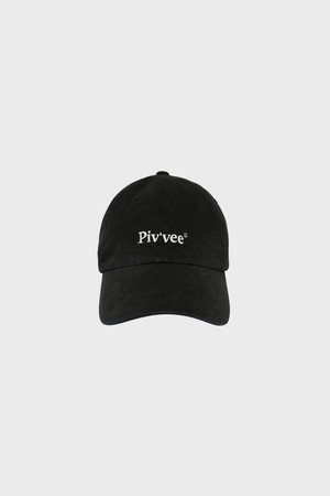 Piv'vee Logo Ball Cap_BLACK-a