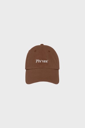Piv'vee Logo Ball Cap_WINE-a