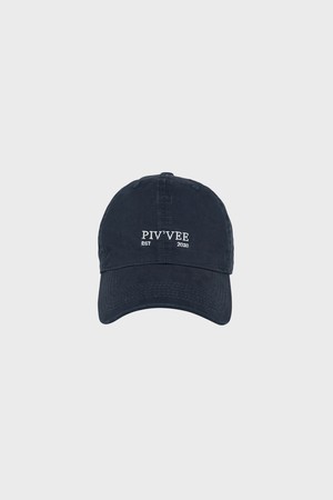 Vintage Logo Ball Cap_NAVY-a