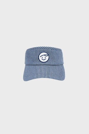 Piv'vee Stripe Sun Visor_NAVY-a