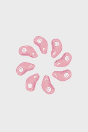 Piv'vee basic iron cover set_PINK-a
