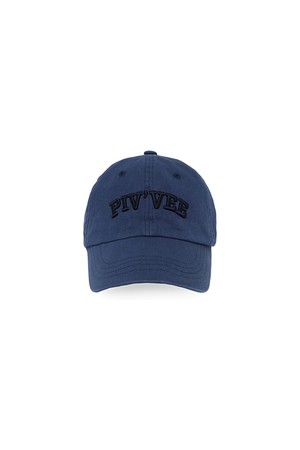 Piv'vee Embroidered Ball Cap_NAVY-a