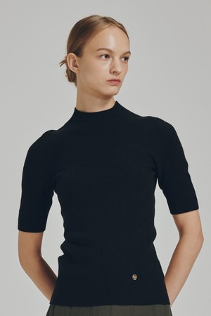 알파카 홀가먼트 하프 슬리브 니트 - 3 컬러 / Alpaca Whole Garment Half Sleeve Knit - 3 Color