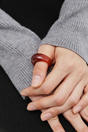오보링 - 레드 / Ovo Ring - Red