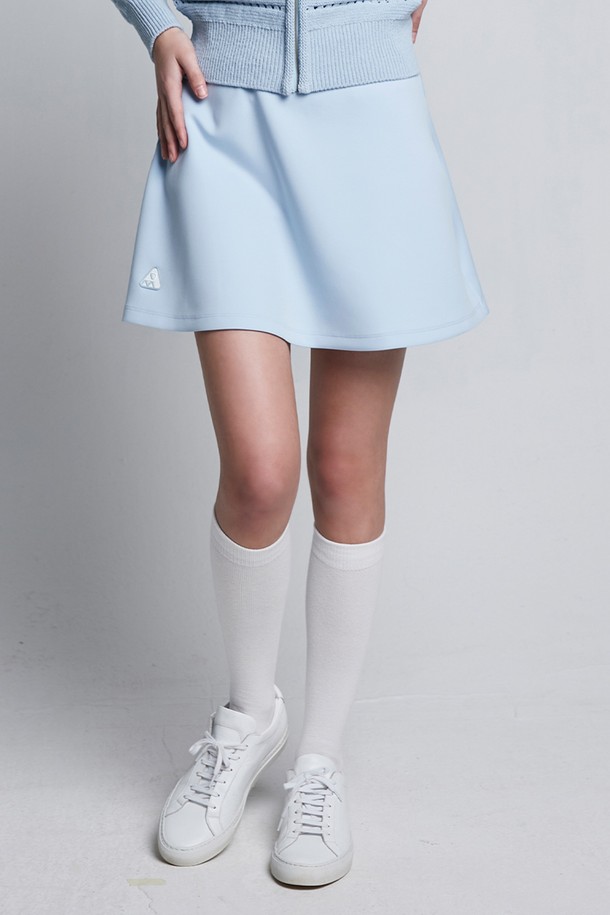 Light blue 2024 flare skirt