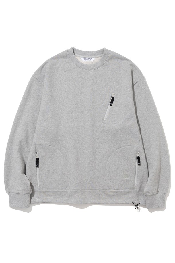 SIERRA DESIGNS - 긴팔티셔츠 - UTILITY POCKET SWEATSHIRTS M.GREY