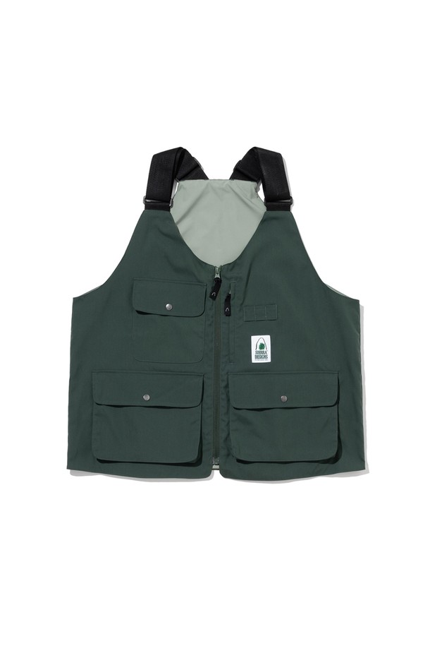 SIERRA DESIGNS - 베스트 - UTILITY ROUND VEST GREEN