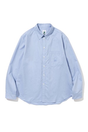 OXFORD POCKET SHIRTS BLUE