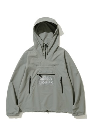 PULLOVER ANORAK JACKET GREY