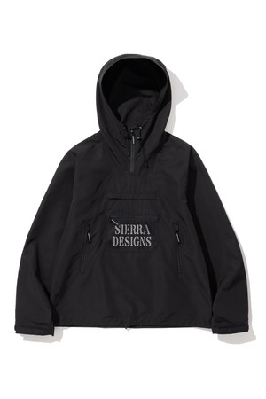 PULLOVER ANORAK JACKET BLACK