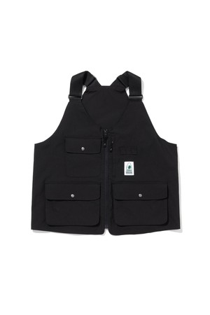 UTILITY ROUND VEST BLACK