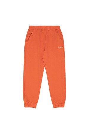 스몰로고 윈터 기모 조거팬츠 ORANGE