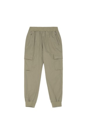 스냅 카고 밴딩 조거팬츠 BEIGE