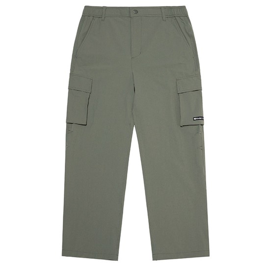 에센셜 와이드핏 카고 팬츠 KHAKI