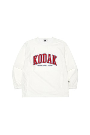 에센셜 워딩로고 피스테 맨투맨 WHITE