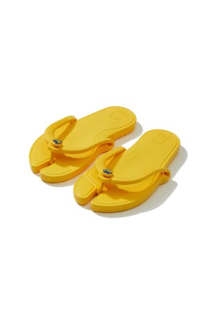 KNOCK DOWN FLIPFLOP YELLOW