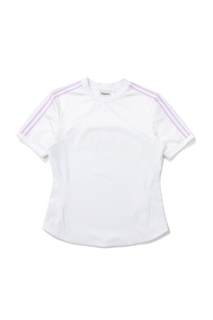 컬러 포인트 라운드 티셔츠 WHITE (WOMAN)_WHITE-a