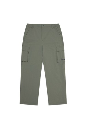 에센셜 와이드핏 카고 팬츠 KHAKI