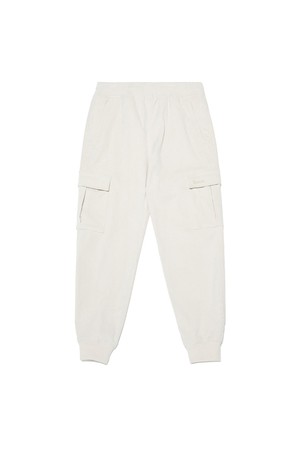 에센셜 코듀로이 기모 카고 조거 팬츠 IVORY