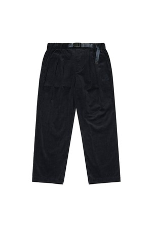 브라우니 코듀로이 와이드 테이퍼드핏 팬츠 NAVY