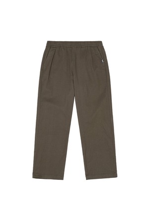 에센셜 우븐 와이드핏 팬츠 KHAKI