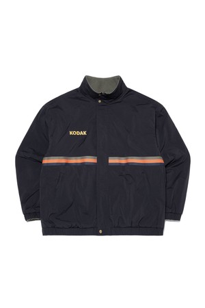 코다컬러 리버시블 마이크로 플리스 자켓 BLACK