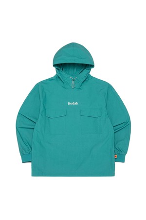 트립 코튼 우븐 후드 GREEN