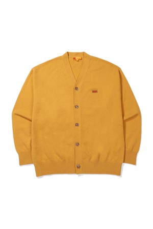 코델 브이넥 가디건 YELLOW