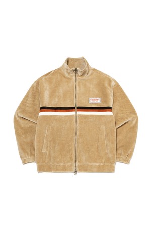 코다컬러 로고 코듀로이 집업 자켓 BEIGE