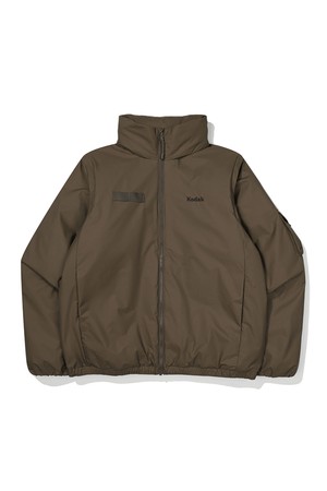 트립 디테처블 구스 경량 다운 자켓 BROWN