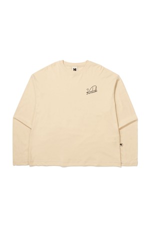 에센셜 코다럭스 긴소매 티셔츠 우먼 IVORY