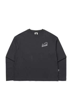 에센셜 코다럭스 긴소매 티셔츠 우먼 CHARCOAL