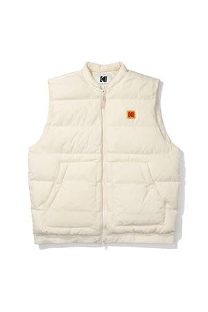 에센셜 숏카라 덕다운 베스트 IVORY