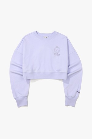 컴피 크롭 맨투맨 VIOLET