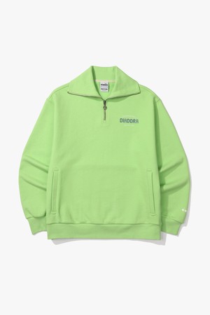 컴피 하프집업 맨투맨 OLIVE
