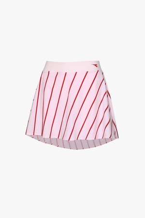 테니스 퍼포먼스 그래픽 스커트 PTN PINK