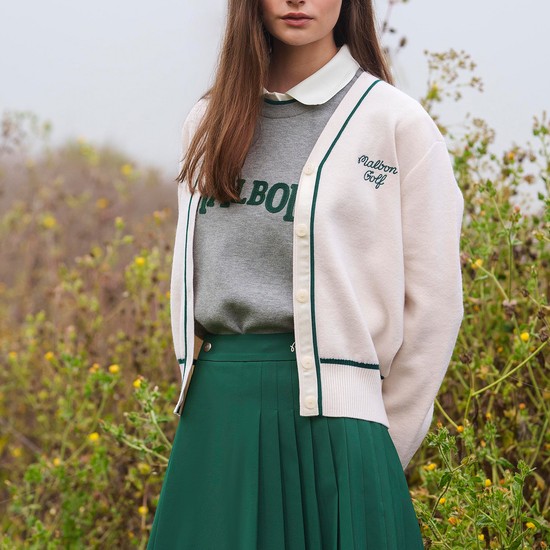 언발란스 랩스커트 GREEN (WOMAN)