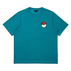 버킷 M 라운드 티셔츠 PEACOCK GREEN (MAN)-a