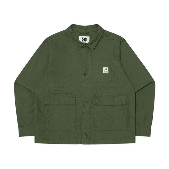메일러 가먼트워싱 자켓 KHAKI
