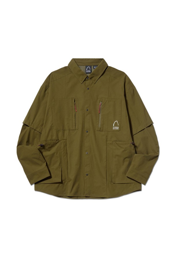 SIERRA DESIGNS - 셔츠 - W) 라몬트(LAMONT) 패커블 백패커스 셔츠 KHAKI