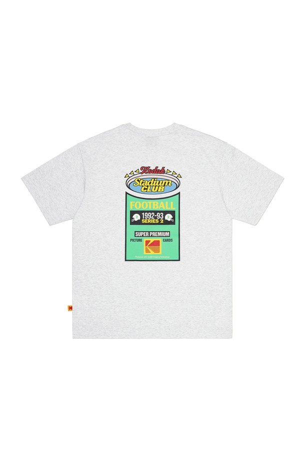 KODAK - 반팔티셔츠 - 스테디움 클럽 에어로쿨 반팔티셔츠 MELANGE GREY