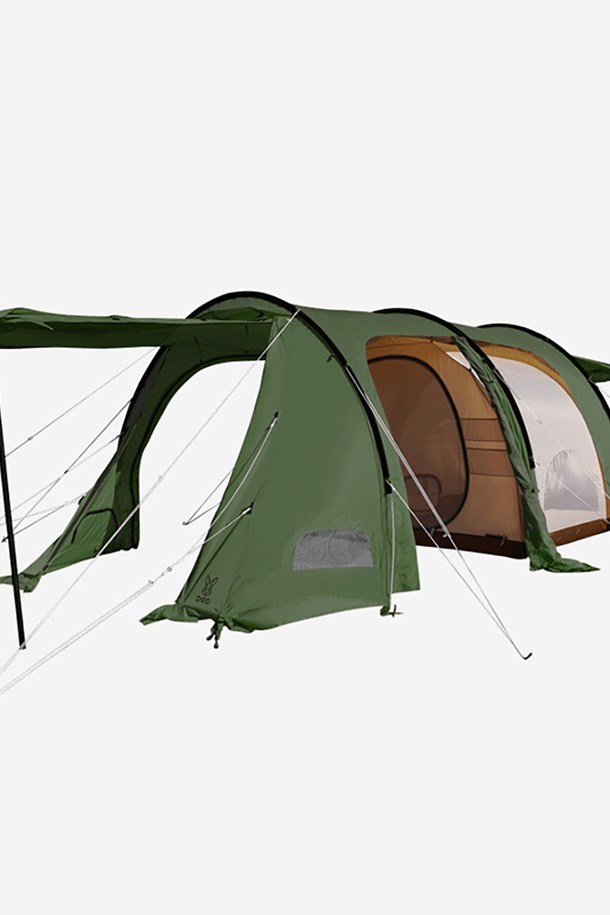 가마보코 텐트 3S - 카키는 2-3인용으로 캠핑에 적합한 2룸형 터널 텐트입니다. 폴리에스터와 알루미늄 소재로 제작되었으며, 봄, 여름, 가을, 겨울 사계절 사용이 가능합니다. UV 차단, 방수, 통기, 자외선 차단 기능을 갖추어 쾌적한 캠핑 환경을 제공합니다. 더블 지퍼 시스템, 하프 윈도우, 캐노피 도어 등의 특징과 3000mm 외부 텐트 내수압, 5000mm 이너텐트 플로어 내수압으로 뛰어난 방수 기능을 자랑합니다. 매달기식 이너텐트, 스커트 처리된 바닥부, 대형 포켓, 전기 코드용 지퍼 등의 편의성과 리페어 킷과 캐리백을 포함하여 실용성을 더했습니다.
