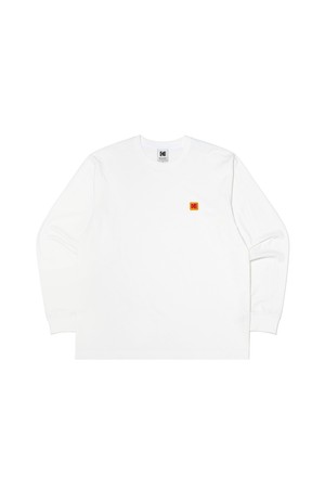 에센셜 아스킨 레귤러핏 긴팔 티셔츠 WHITE