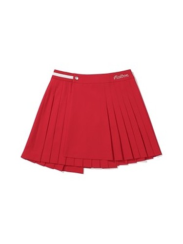 언발란스 랩스커트 RED (WOMAN)-a