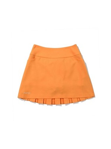 백 플리츠 스커트 ORANGE (WOMAN)-a