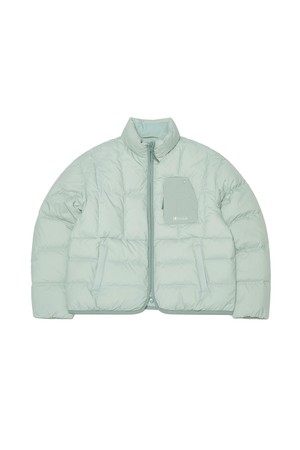 스탠넥 중경량 다운 자켓 우먼 MINT GREEN